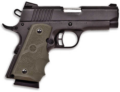 LSI Hogue Grips Wrap Around OD Green Compact
